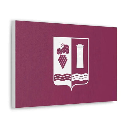 Flag of Ambrolauri Georgia - Canvas Wall Art - The Sticker Space