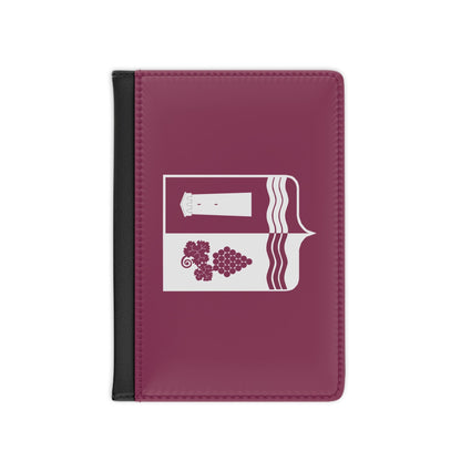 Flag of Ambrolauri Georgia - Passport Holder-3.9" x 5.8"-The Sticker Space