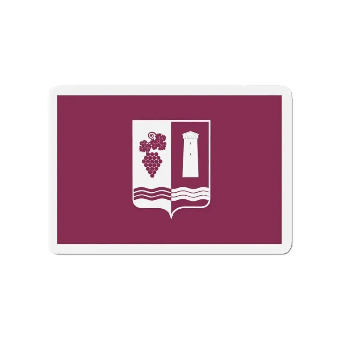 Flag of Ambrolauri Georgia - Refrigerator Magnet - The Sticker Space