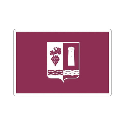 Flag of Ambrolauri Georgia STICKER Vinyl Die-Cut Decal 5 Inch - The Sticker Space