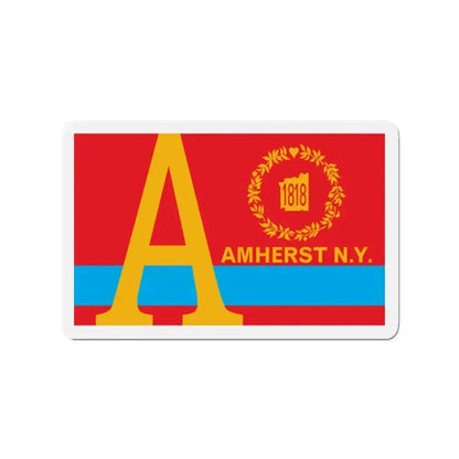 Flag of Amherst New York - Refrigerator Magnet - The Sticker Space