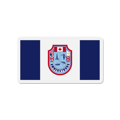 Flag of Amherstburg Canada - Die-Cut Magnet-3" x 3"-The Sticker Space