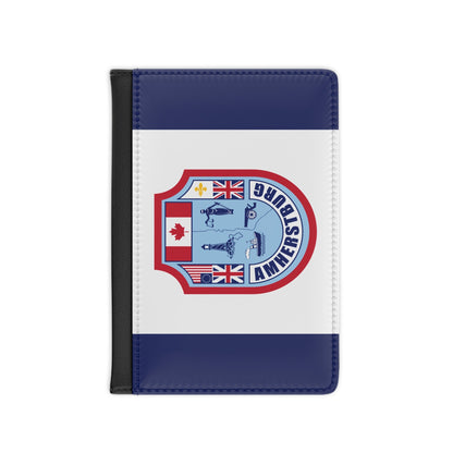 Flag of Amherstburg Canada - Passport Holder-3.9" x 5.8"-The Sticker Space