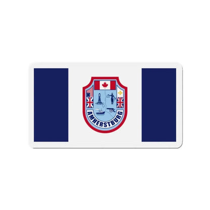 Flag of Amherstburg Canada - Refrigerator Magnet 2 Inch - The Sticker Space