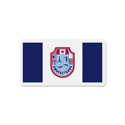 Flag of Amherstburg Canada - Refrigerator Magnet 5 Inch - The Sticker Space