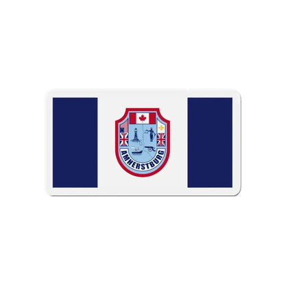 Flag of Amherstburg Canada - Refrigerator Magnet 6 Inch - The Sticker Space