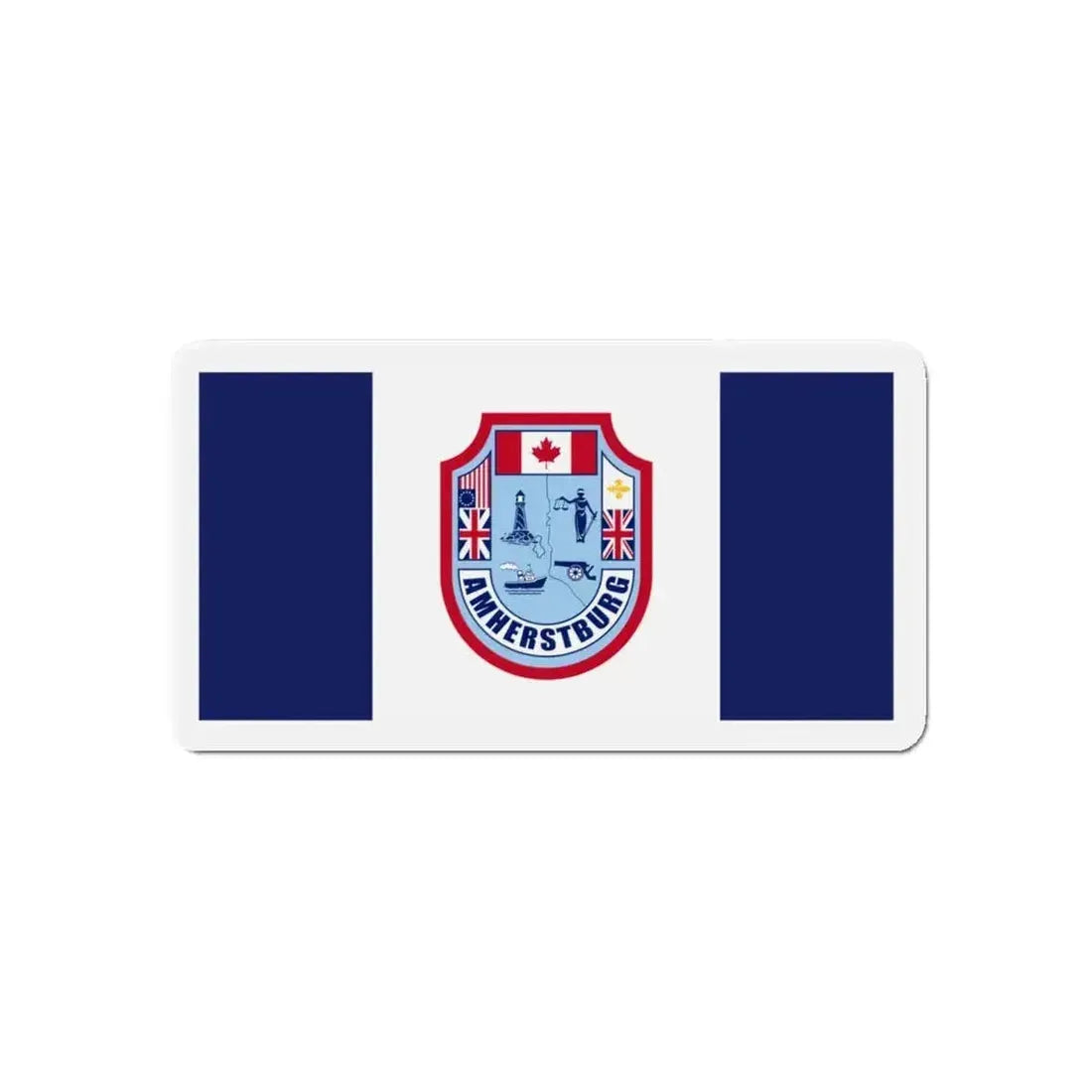 Flag of Amherstburg Canada - Refrigerator Magnet - The Sticker Space