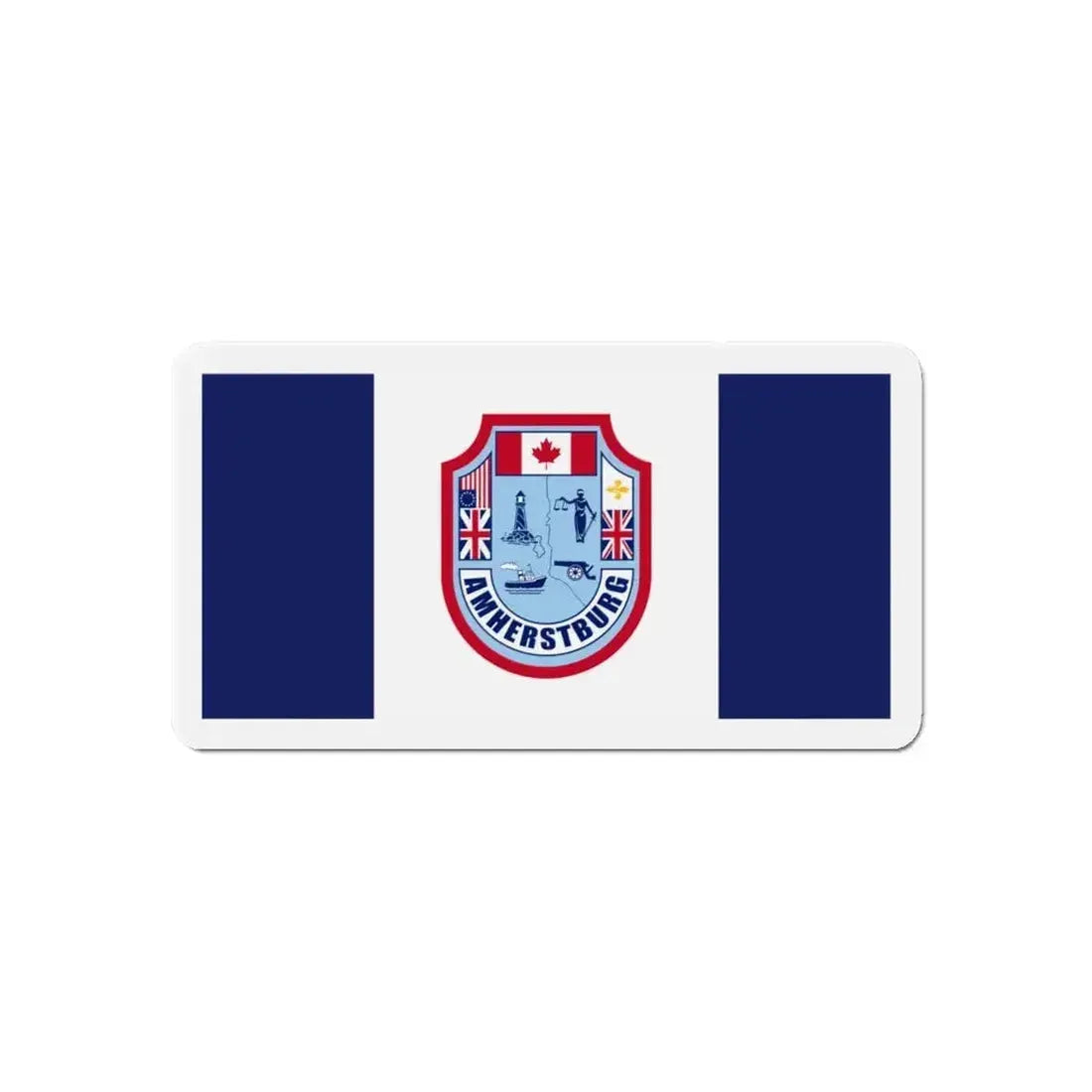 Flag of Amherstburg Canada - Refrigerator Magnet - The Sticker Space