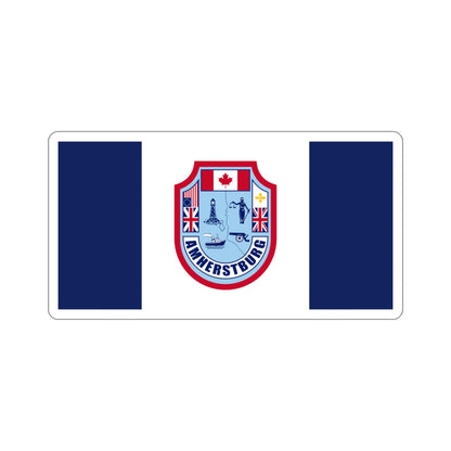 Flag of Amherstburg Canada STICKER Vinyl Die-Cut Decal-4 Inch-The Sticker Space