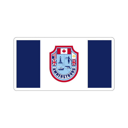 Flag of Amherstburg Canada STICKER Vinyl Die-Cut Decal-6 Inch-The Sticker Space