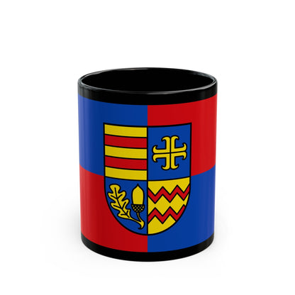 Flag of Ammerland Germany - Black Coffee Mug-11oz-The Sticker Space