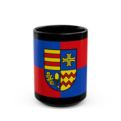 Flag of Ammerland Germany - Black Coffee Mug-15oz-The Sticker Space