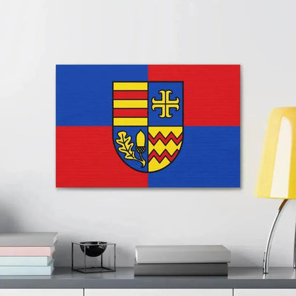 Flag of Ammerland Germany - Canvas Wall Art - The Sticker Space