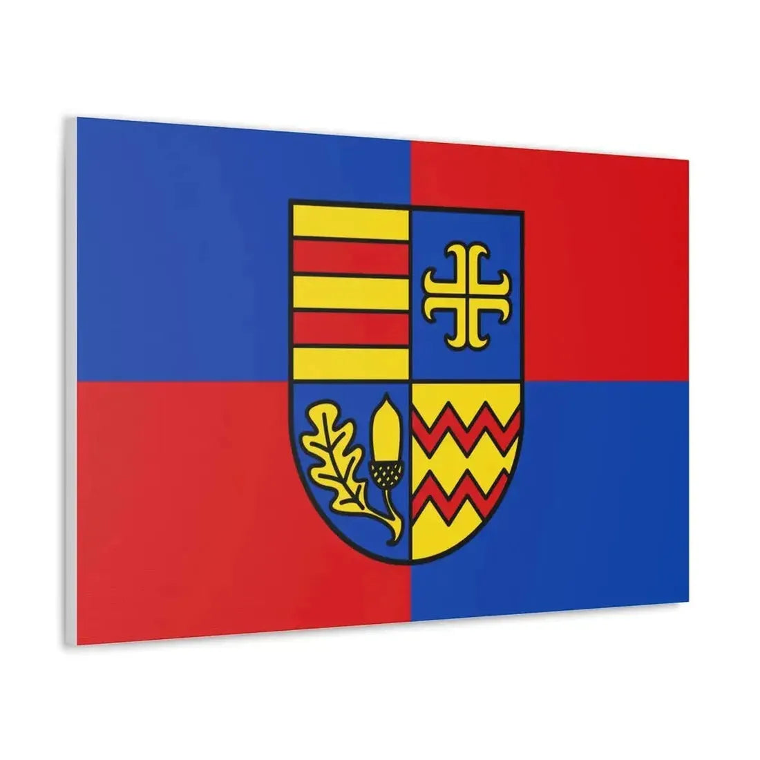 Flag of Ammerland Germany - Canvas Wall Art - The Sticker Space