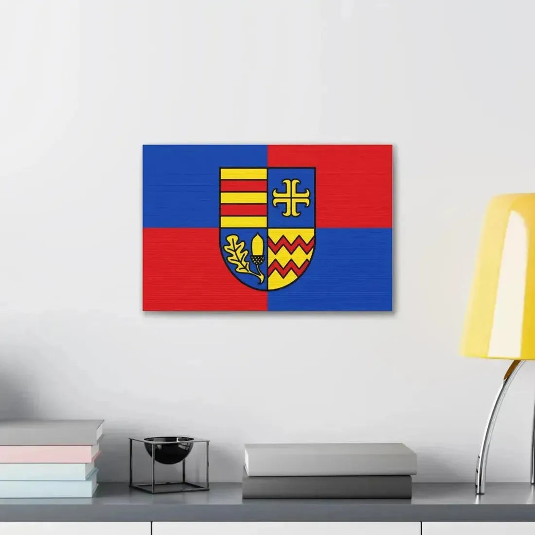 Flag of Ammerland Germany - Canvas Wall Art - The Sticker Space