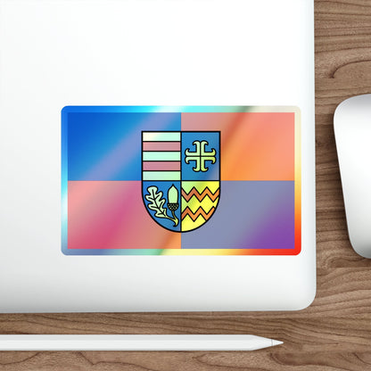 Flag of Ammerland Germany Holographic STICKER Die-Cut Vinyl Decal-The Sticker Space