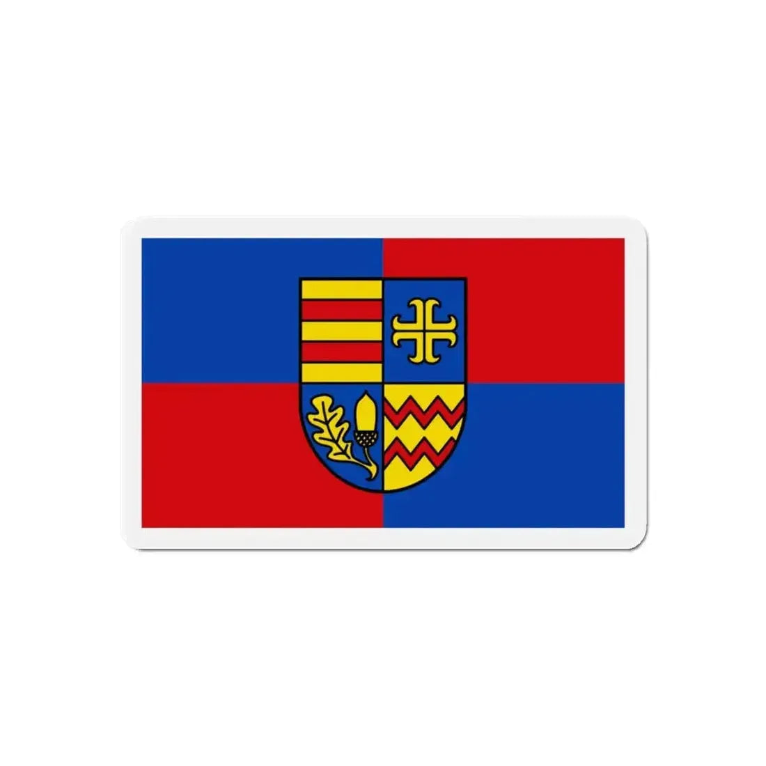 Flag of Ammerland Germany - Refrigerator Magnet - The Sticker Space
