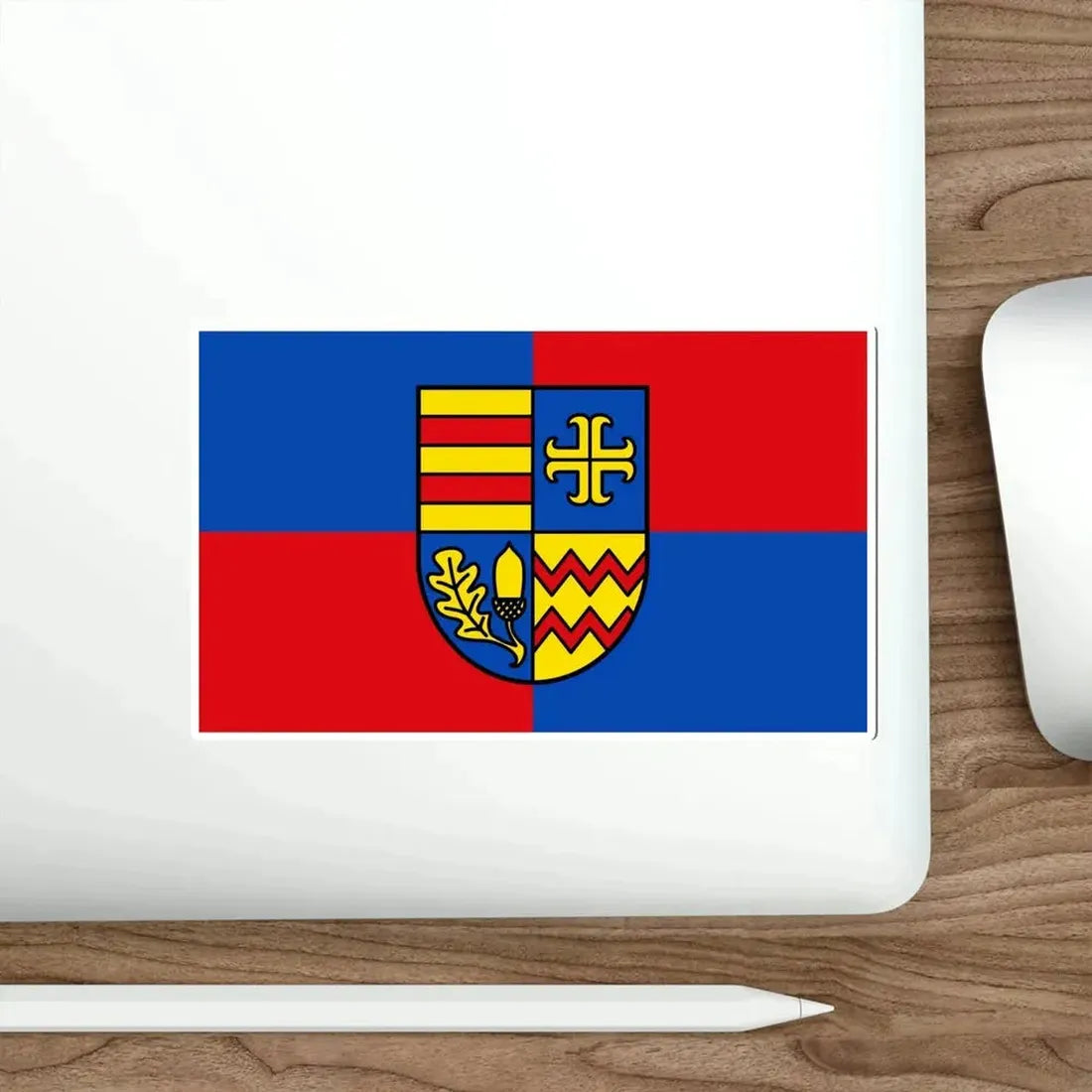 Flag of Ammerland Germany STICKER Vinyl Die-Cut Decal - The Sticker Space