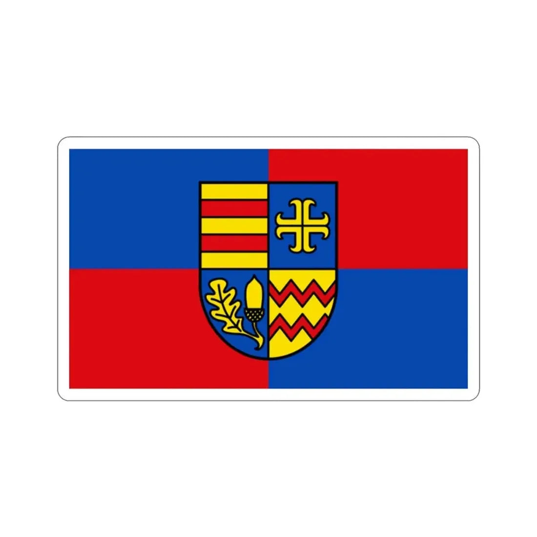 Flag of Ammerland Germany STICKER Vinyl Die-Cut Decal - The Sticker Space