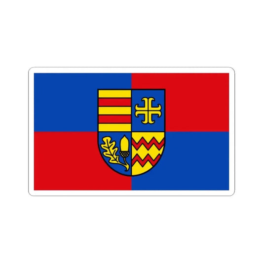 Flag of Ammerland Germany - STICKER Vinyl Kiss-Cut Decal 2 Inch White - The Sticker Space