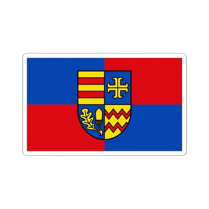 Flag of Ammerland Germany - STICKER Vinyl Kiss-Cut Decal 3 Inch White - The Sticker Space