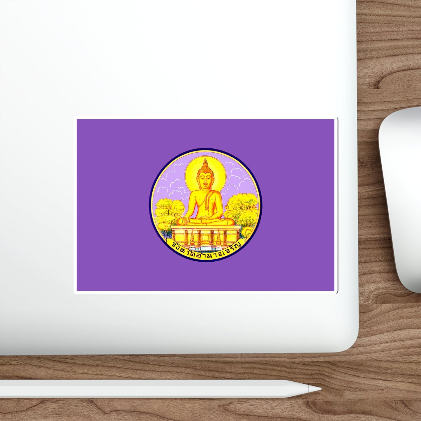 Flag of Amnat Charoen Province Thailand STICKER Vinyl Die-Cut Decal-The Sticker Space