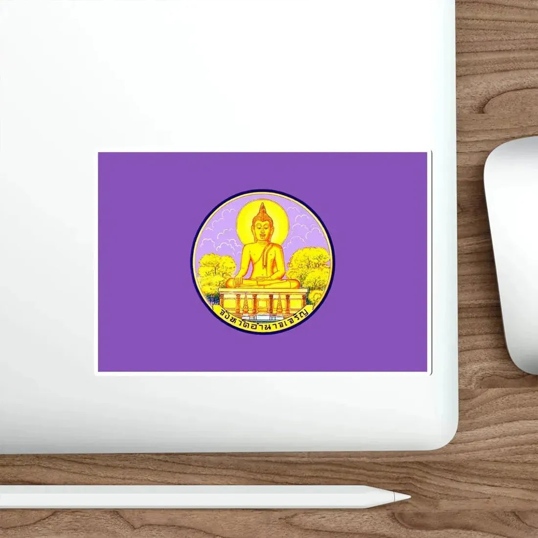 Flag of Amnat Charoen Province Thailand STICKER Vinyl Die-Cut Decal - The Sticker Space