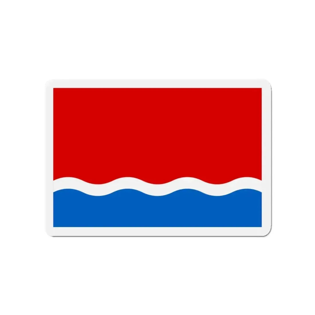 Flag of Amur Oblast Russia - Refrigerator Magnet 3 Inch - The Sticker Space