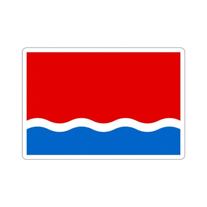 Flag of Amur Oblast Russia STICKER Vinyl Die-Cut Decal 3 Inch - The Sticker Space
