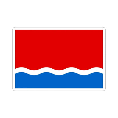 Flag of Amur Oblast Russia STICKER Vinyl Die-Cut Decal - The Sticker Space