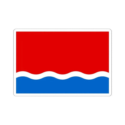 Flag of Amur Oblast Russia - STICKER Vinyl Kiss-Cut Decal 6 Inch White - The Sticker Space