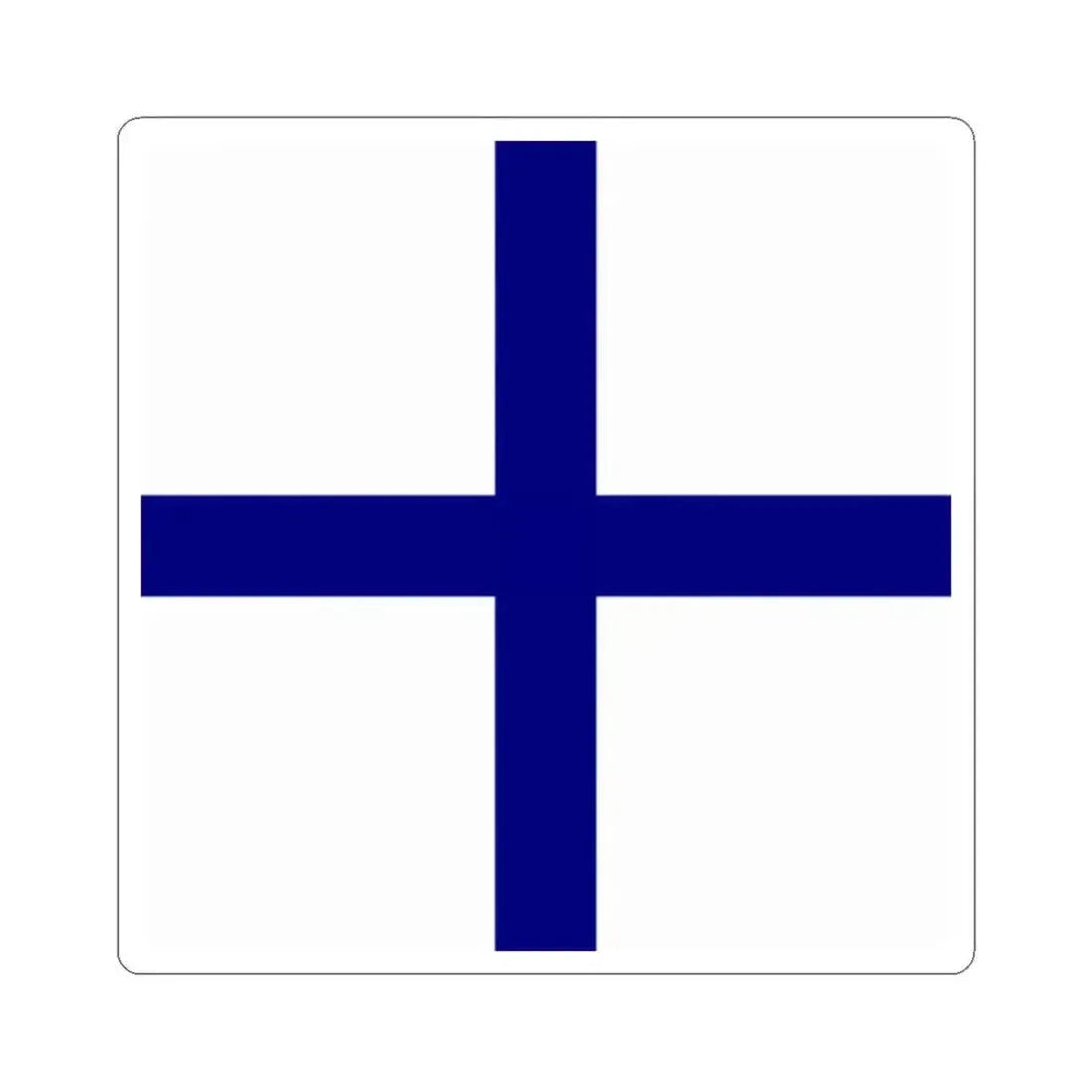 Flag of an admiral of the Independent State of Croatia (Croatia) STICKER Vinyl Kiss-Cut Decal 2 Inch White - The Sticker Space