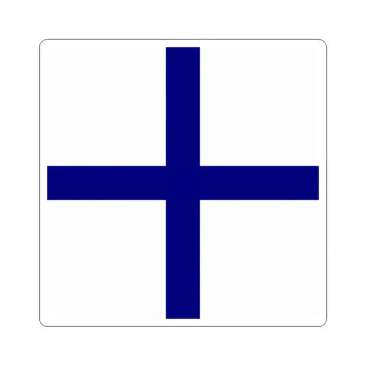 Flag of an admiral of the Independent State of Croatia (Croatia) STICKER Vinyl Kiss-Cut Decal 2 Inch White - The Sticker Space