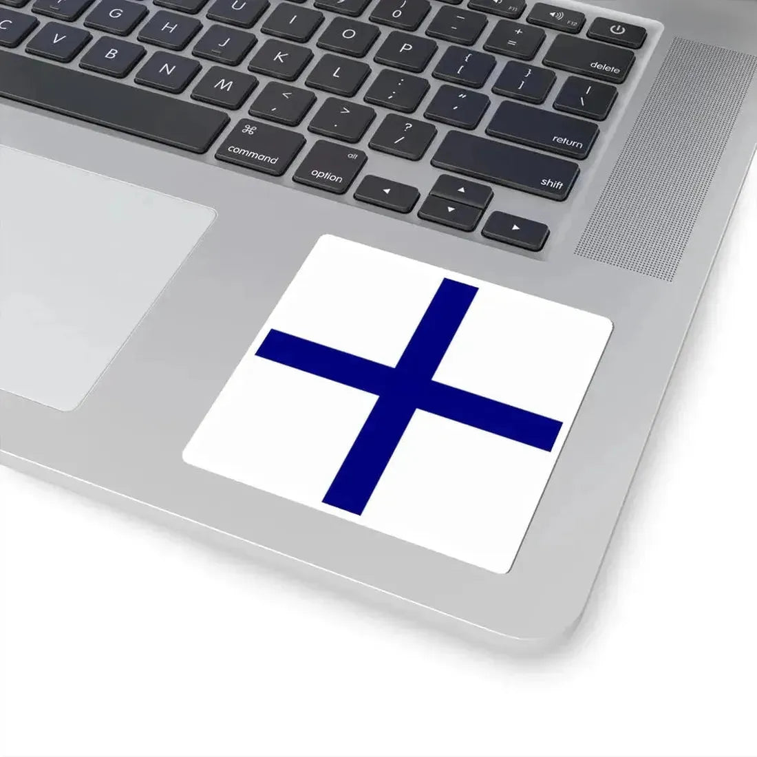 Flag of an admiral of the Independent State of Croatia (Croatia) STICKER Vinyl Kiss-Cut Decal - The Sticker Space