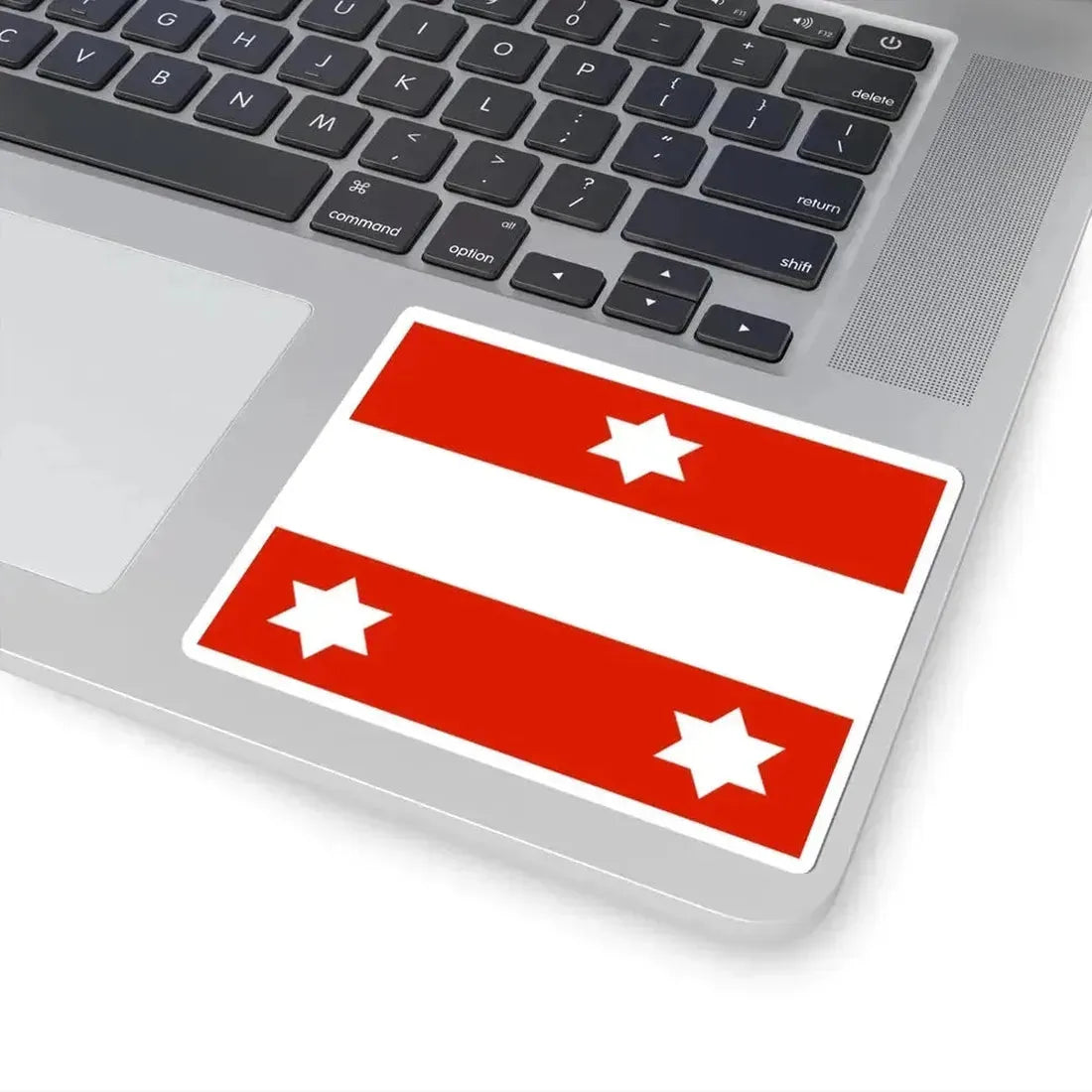 Flag of an Austro-Hungarian Admiral 1915 (Austria) STICKER Vinyl Kiss-Cut Decal - The Sticker Space