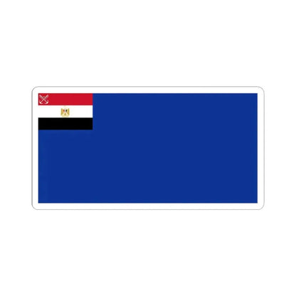 Flag of an Egyptian Navy vice admiral (Egypt) STICKER Vinyl Kiss-Cut Decal 2 Inch White - The Sticker Space