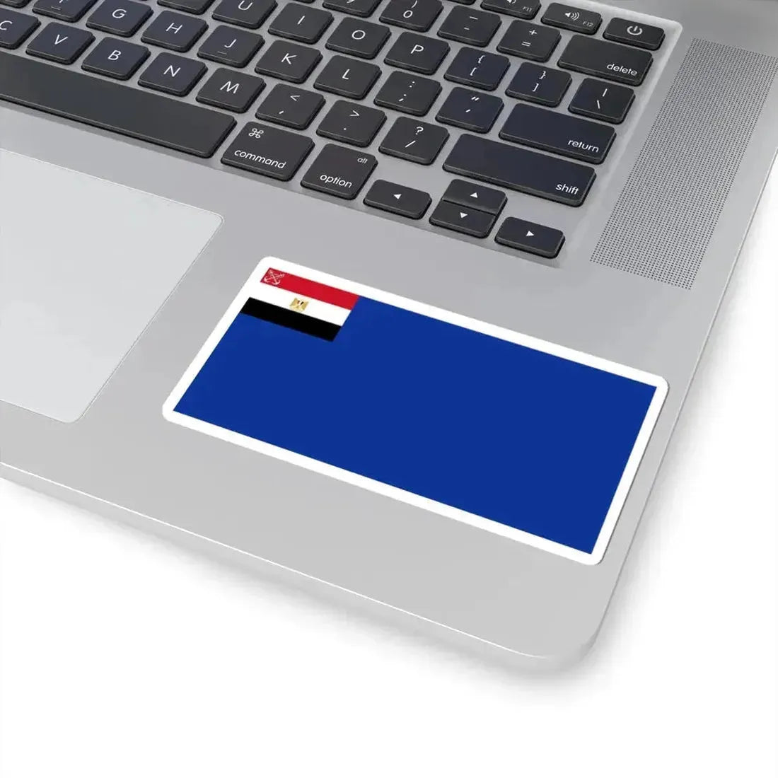 Flag of an Egyptian Navy vice admiral (Egypt) STICKER Vinyl Kiss-Cut Decal - The Sticker Space