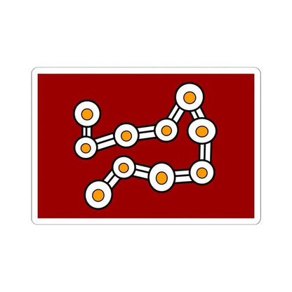 Flag of Anangu Pitjantjatjara Yankunytjatjara (Australia) STICKER Vinyl Kiss-Cut Decal 6 Inch White - The Sticker Space