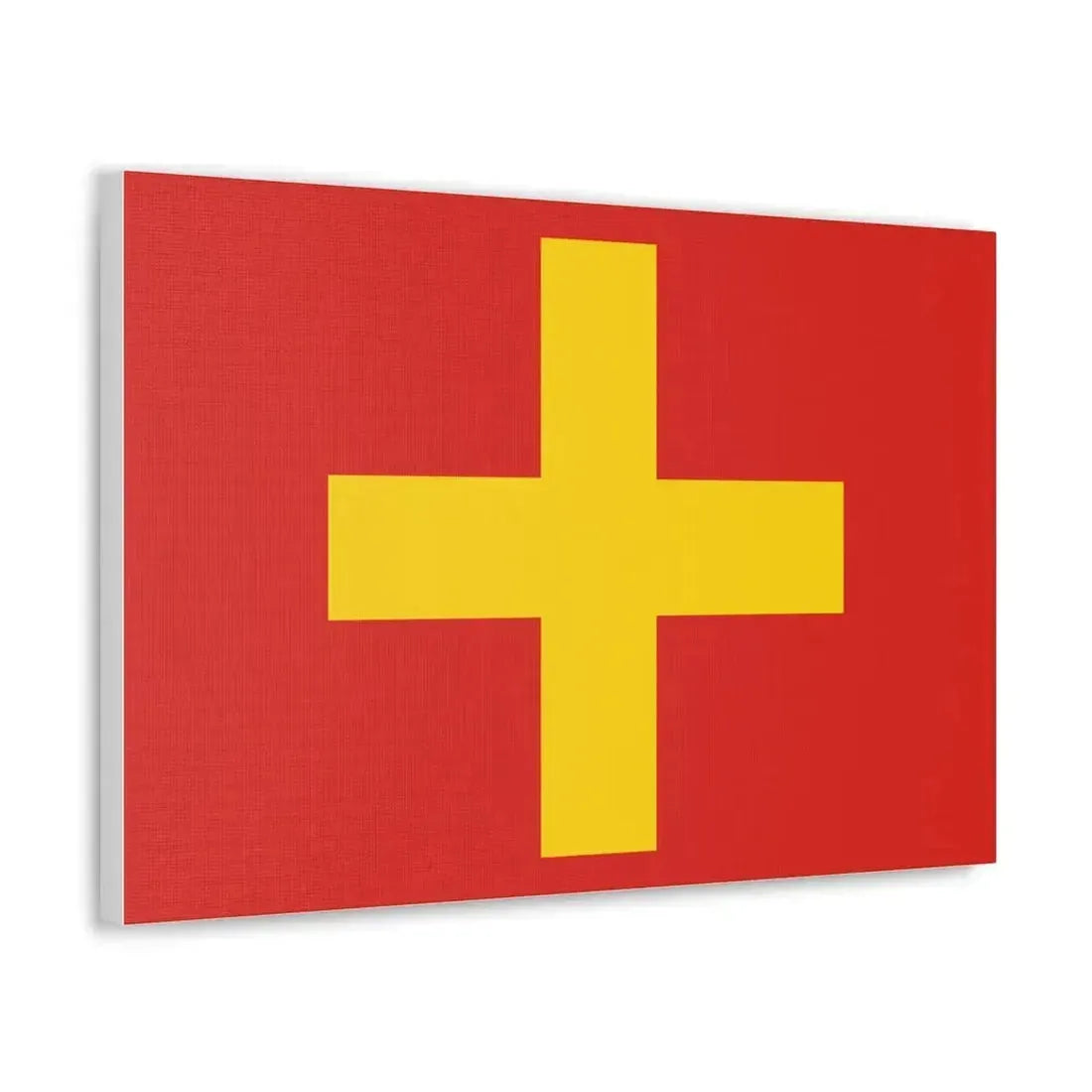 Flag of Ancona Italy - Canvas Wall Art - The Sticker Space