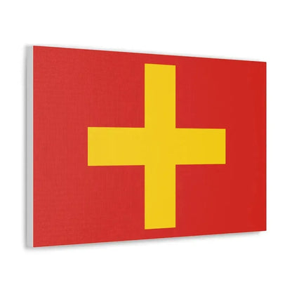 Flag of Ancona Italy - Canvas Wall Art - The Sticker Space