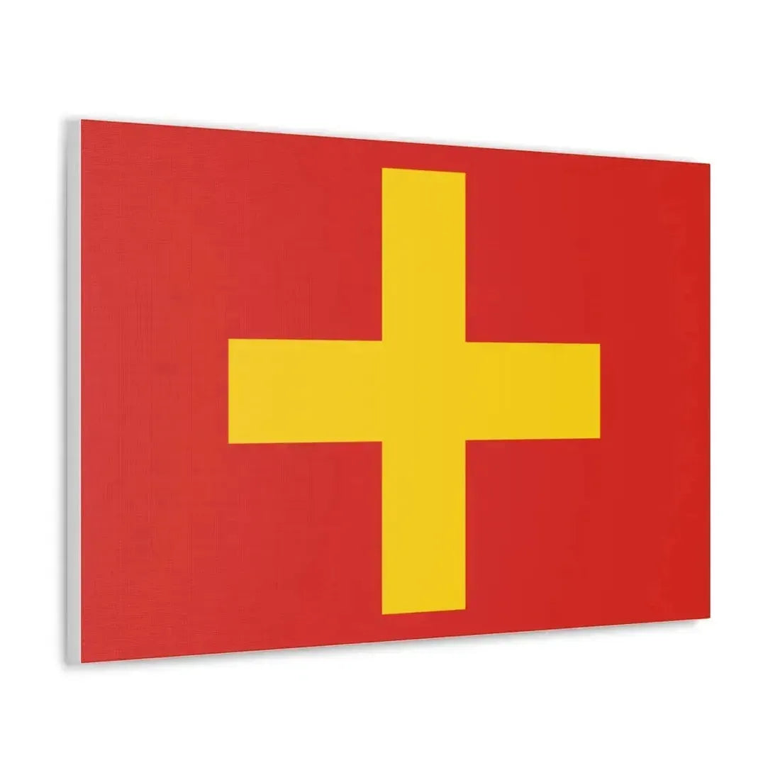 Flag of Ancona Italy - Canvas Wall Art - The Sticker Space