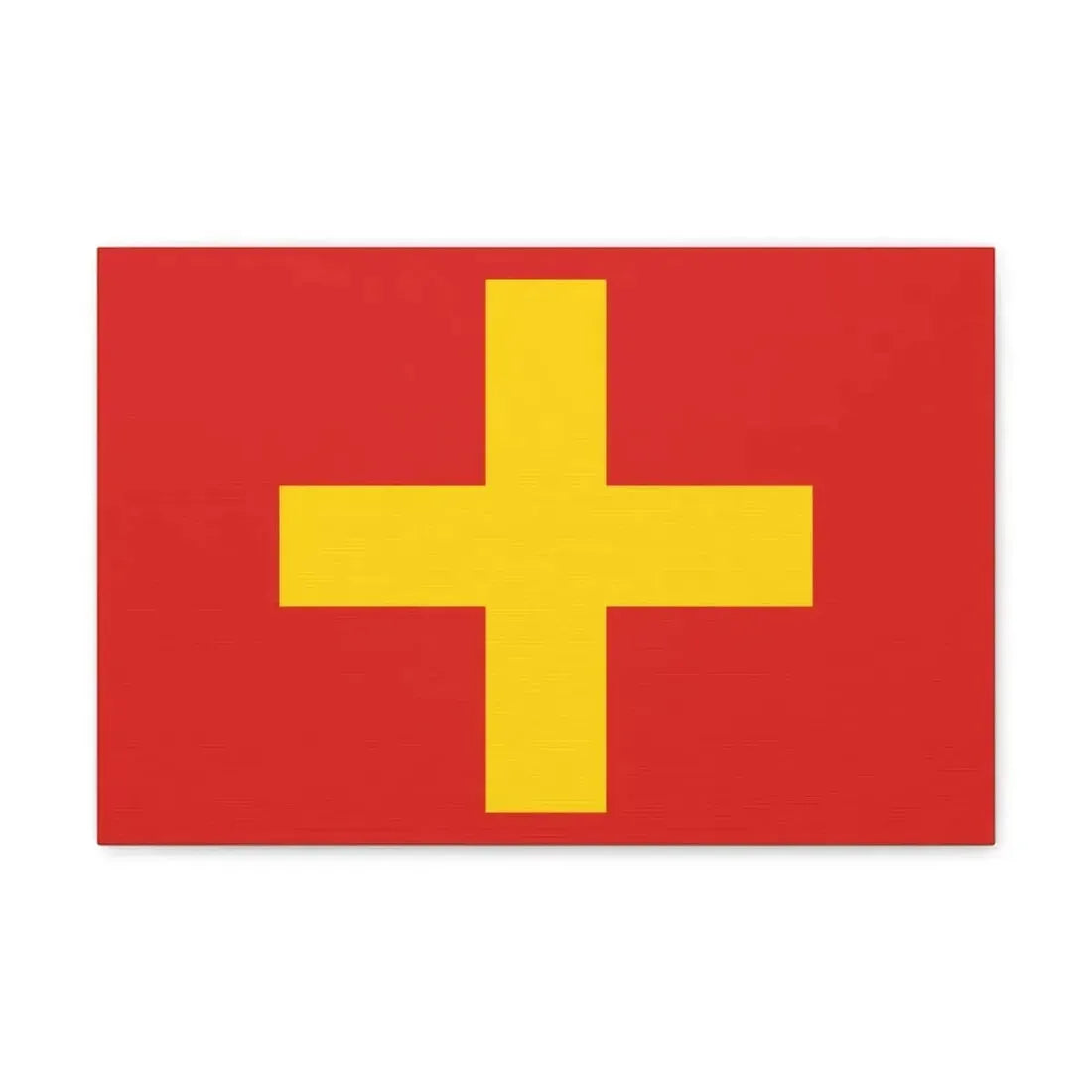 Flag of Ancona Italy - Canvas Wall Art - The Sticker Space