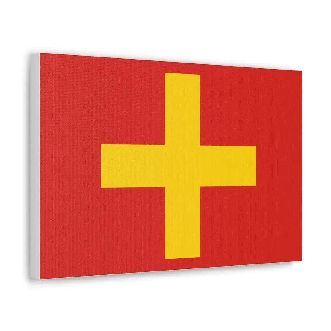 Flag of Ancona Italy - Canvas Wall Art - The Sticker Space