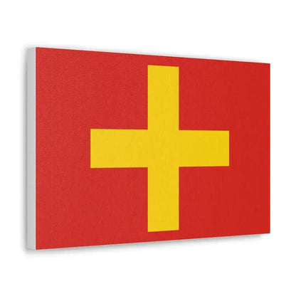 Flag of Ancona Italy - Canvas Wall Art - The Sticker Space