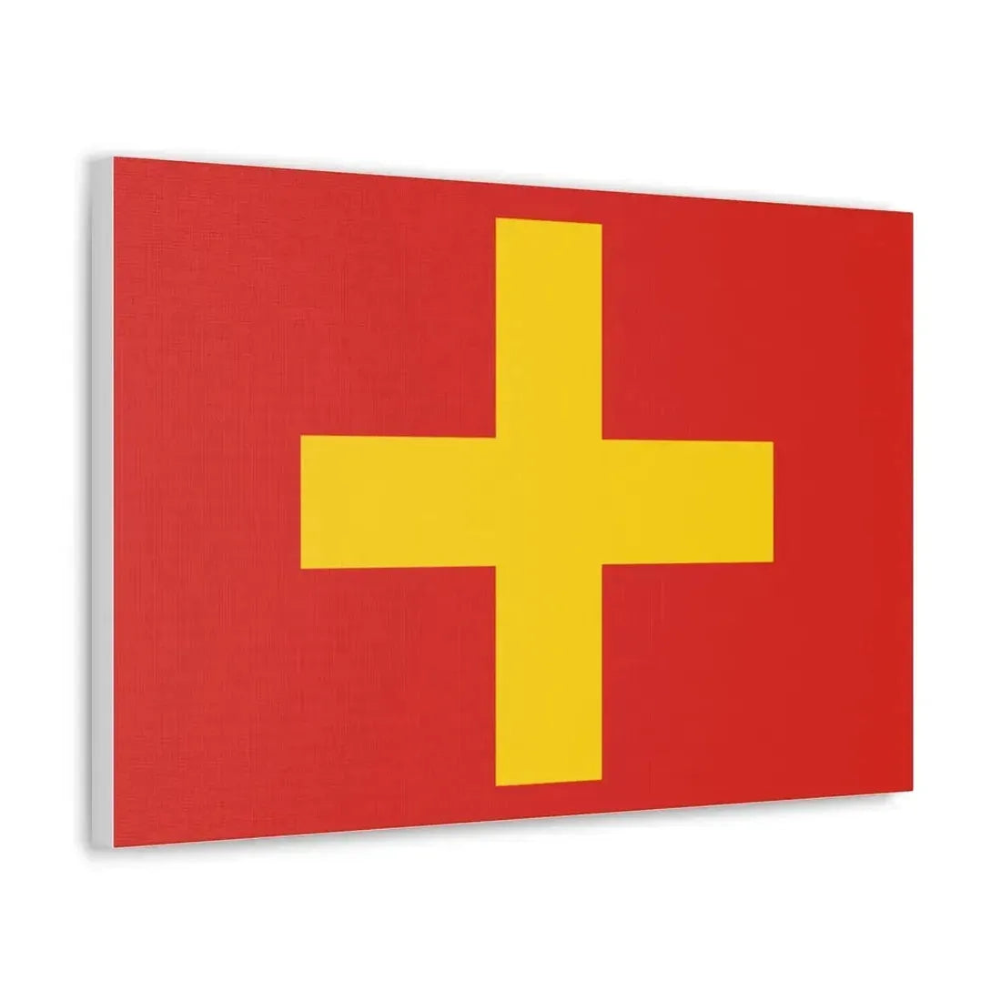 Flag of Ancona Italy - Canvas Wall Art - The Sticker Space