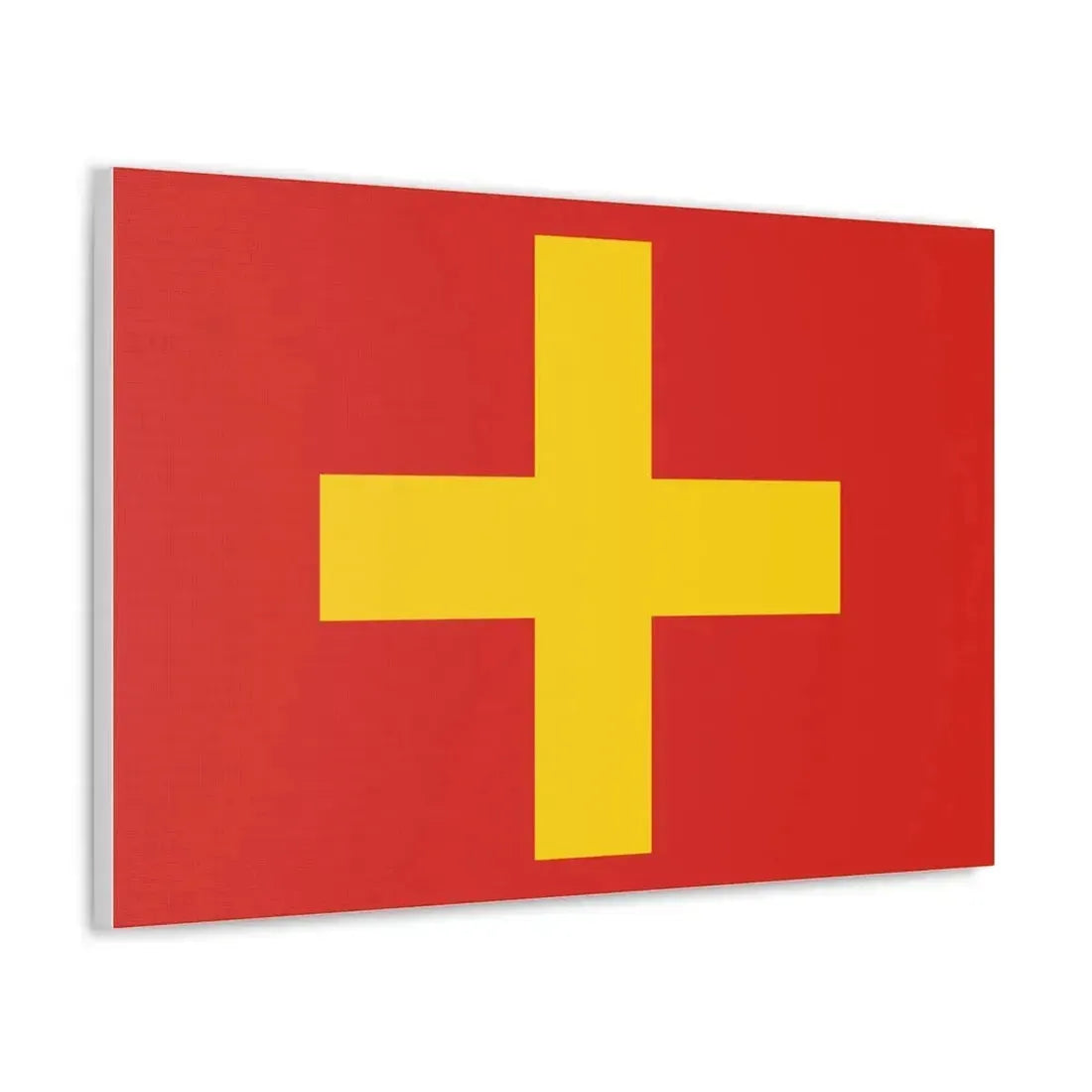 Flag of Ancona Italy - Canvas Wall Art - The Sticker Space