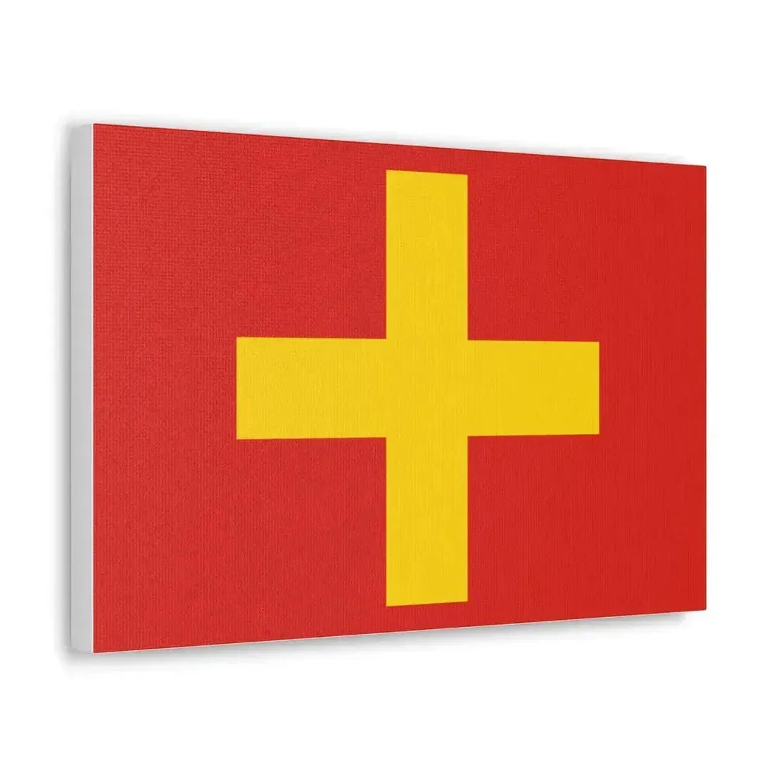 Flag of Ancona Italy - Canvas Wall Art - The Sticker Space