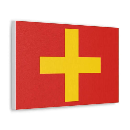 Flag of Ancona Italy - Canvas Wall Art - The Sticker Space
