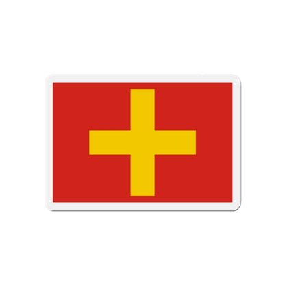 Flag of Ancona Italy - Die-Cut Magnet-6 × 6"-The Sticker Space