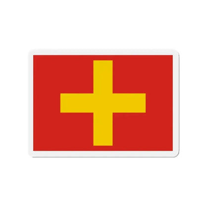 Flag of Ancona Italy - Refrigerator Magnet - The Sticker Space